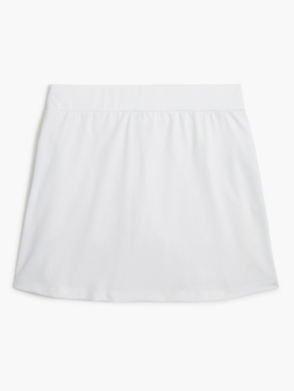 J. Crew White Active Pleated  Skirt
